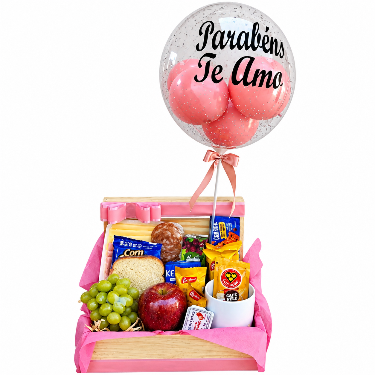 Cesta De Anivers�rio Feliz Amanhecer