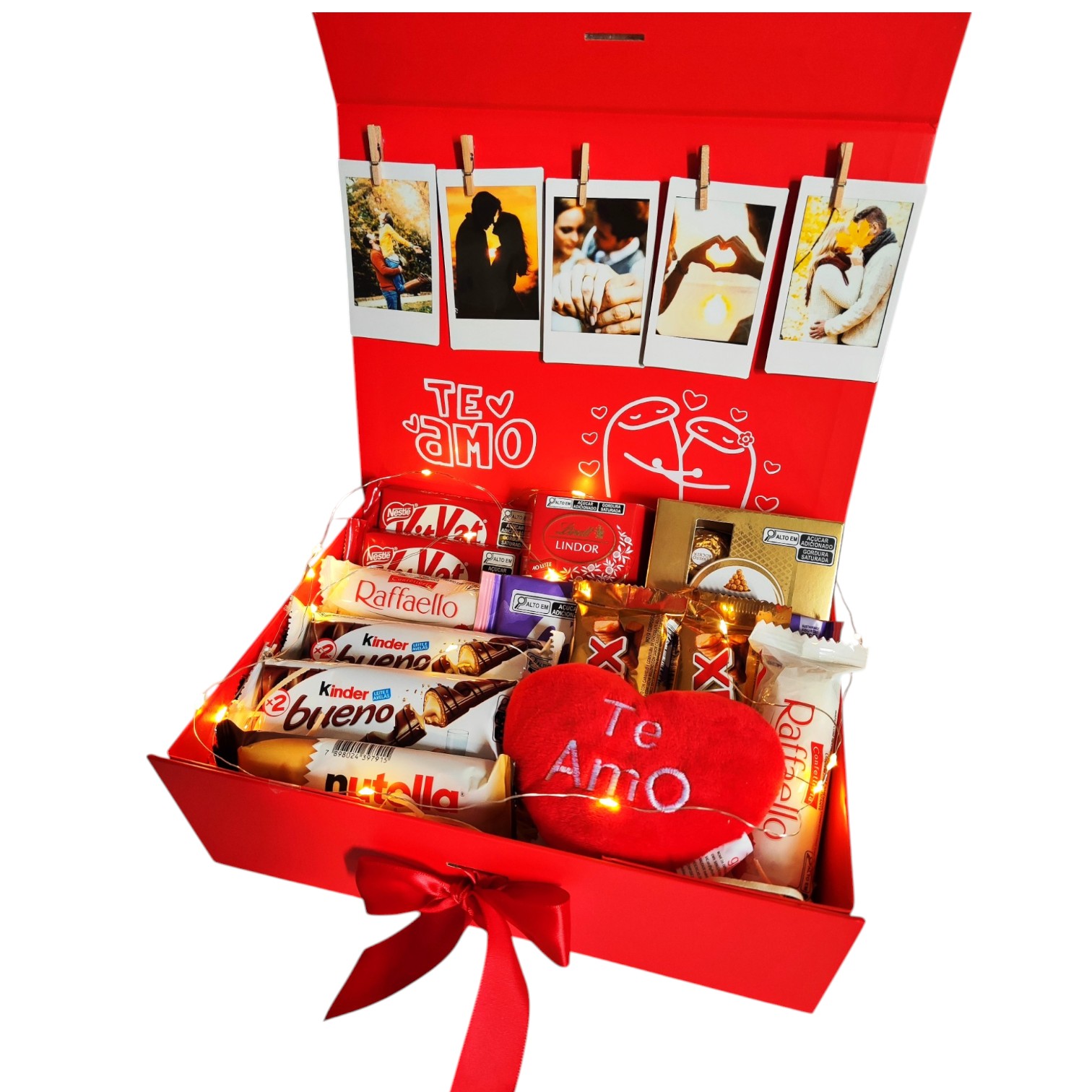 Cesta de chocolate - Box chocoluxo