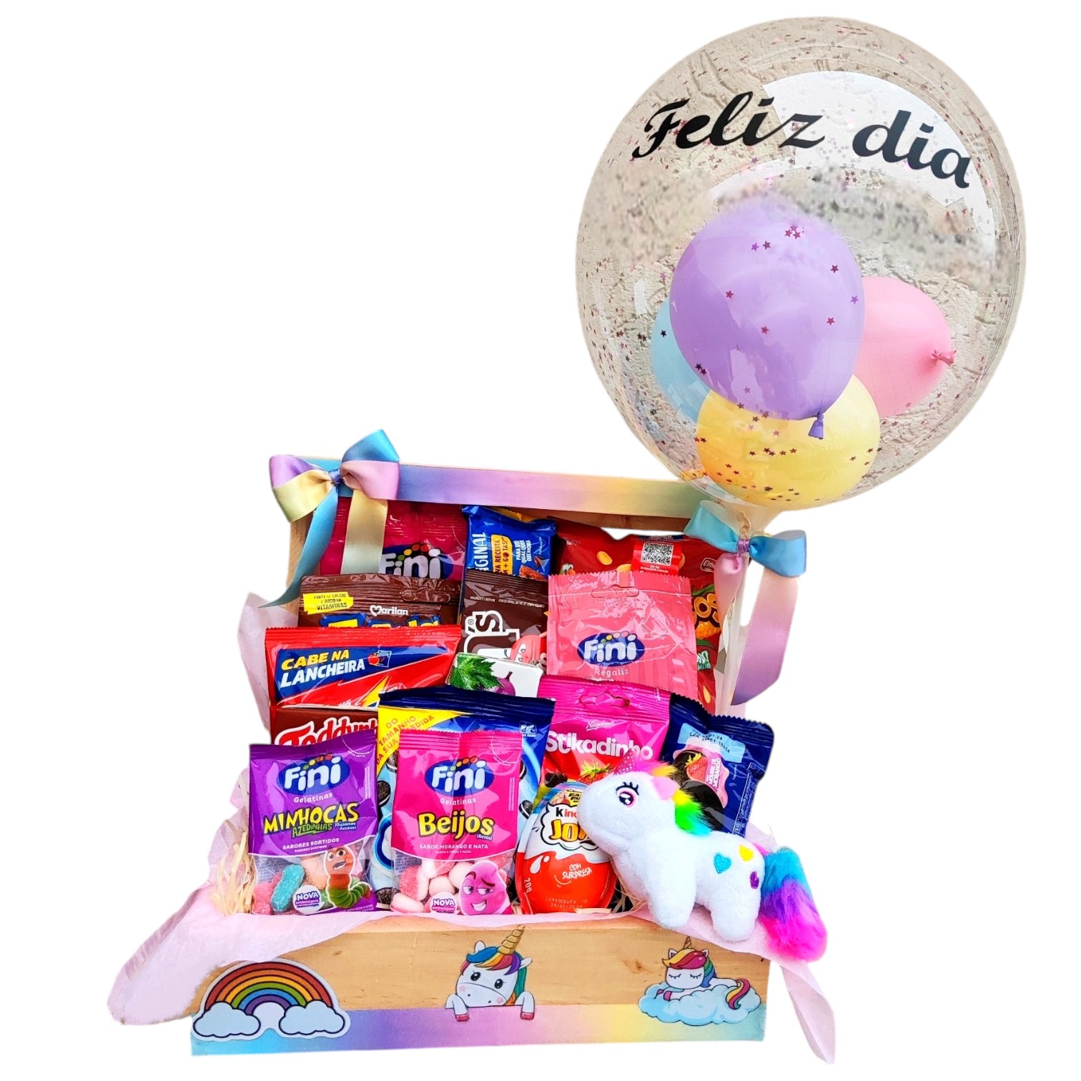 Cesta Infantil - Unicrnio