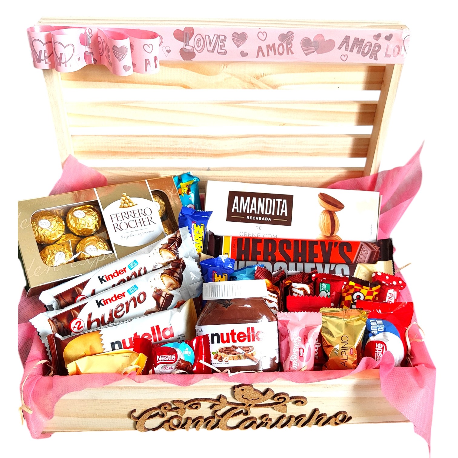 Cesta de Chocolate Grande Felicidade