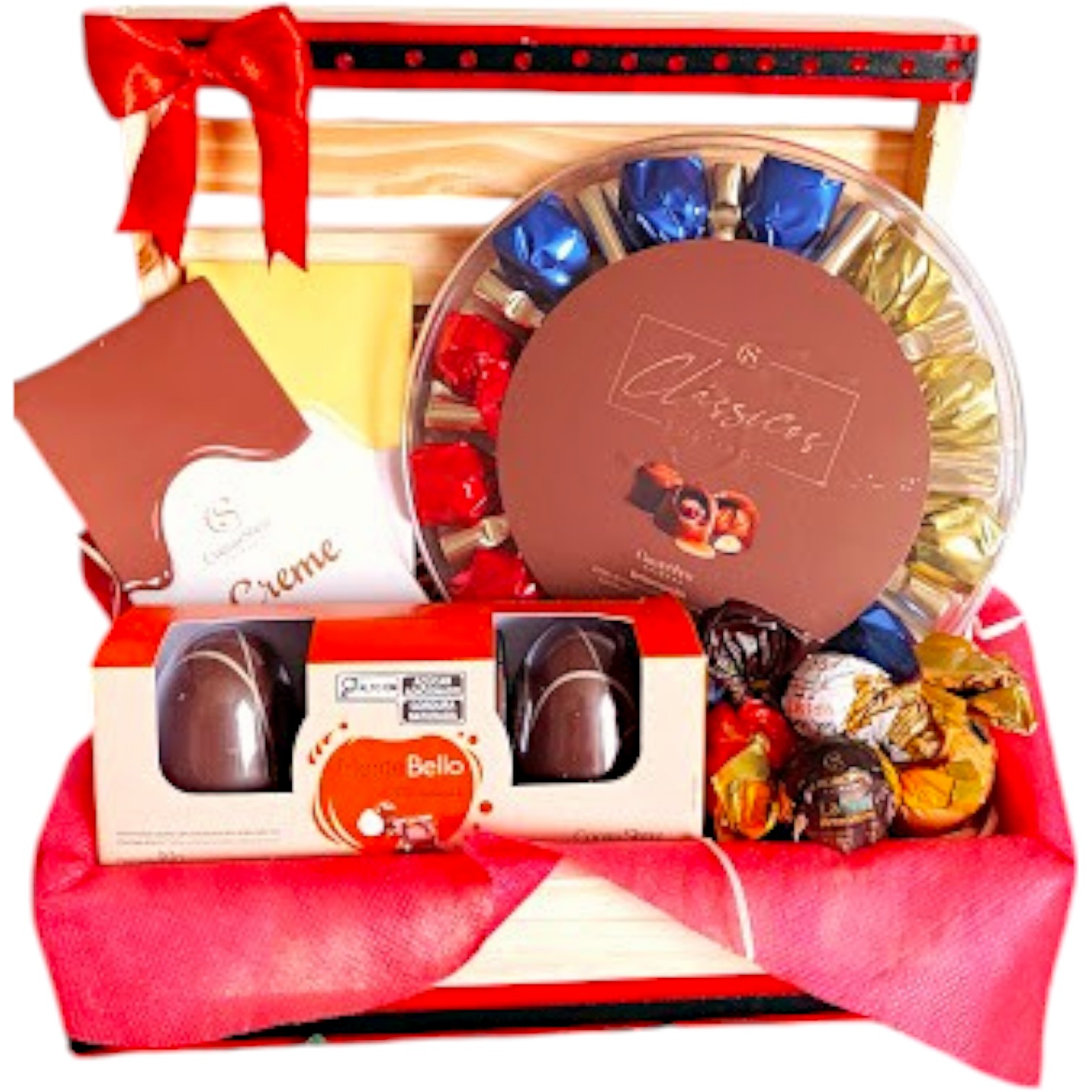 Cesta de chocolate - Cacau show