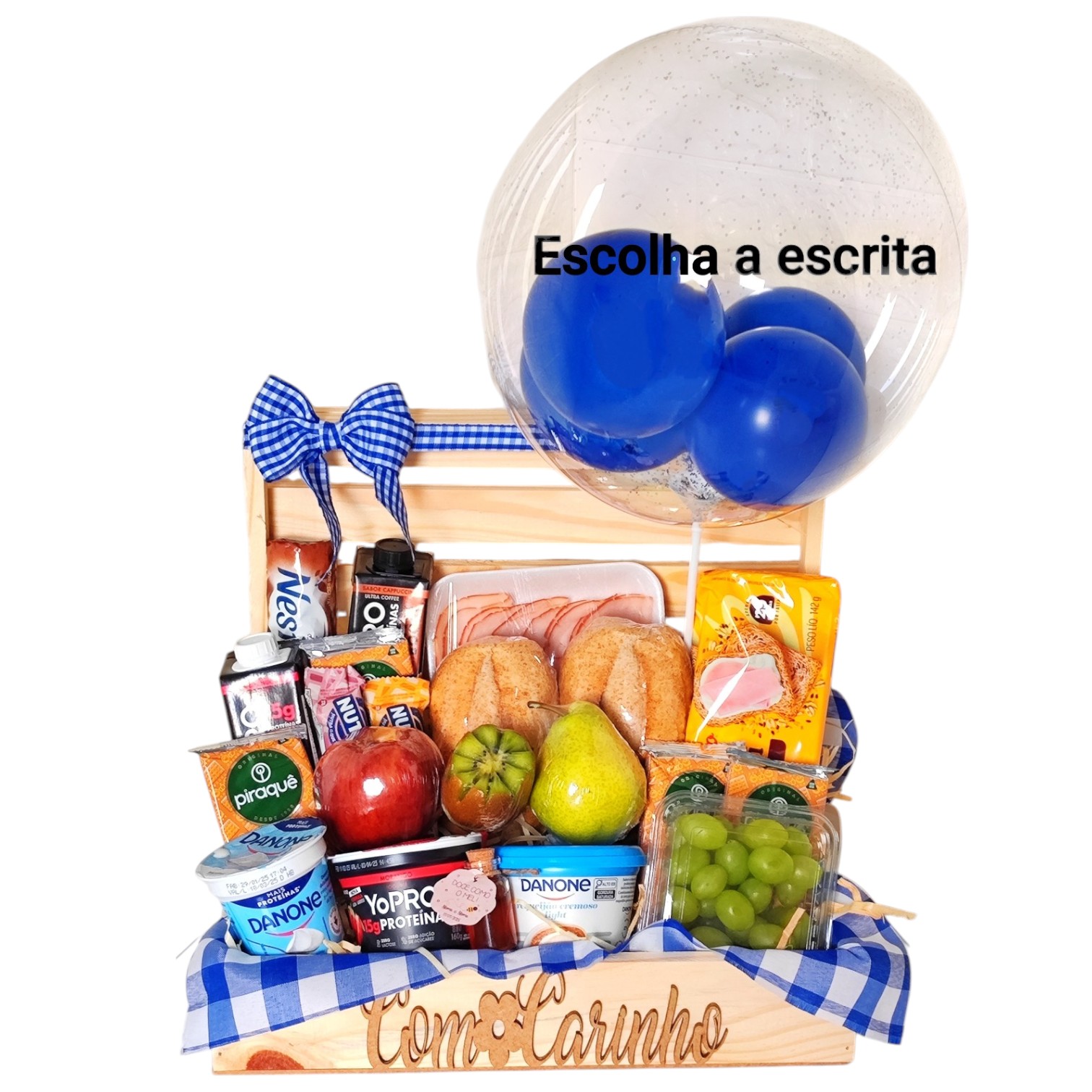 Cesta de Caf da Manh / Caf da Tarde Fitness