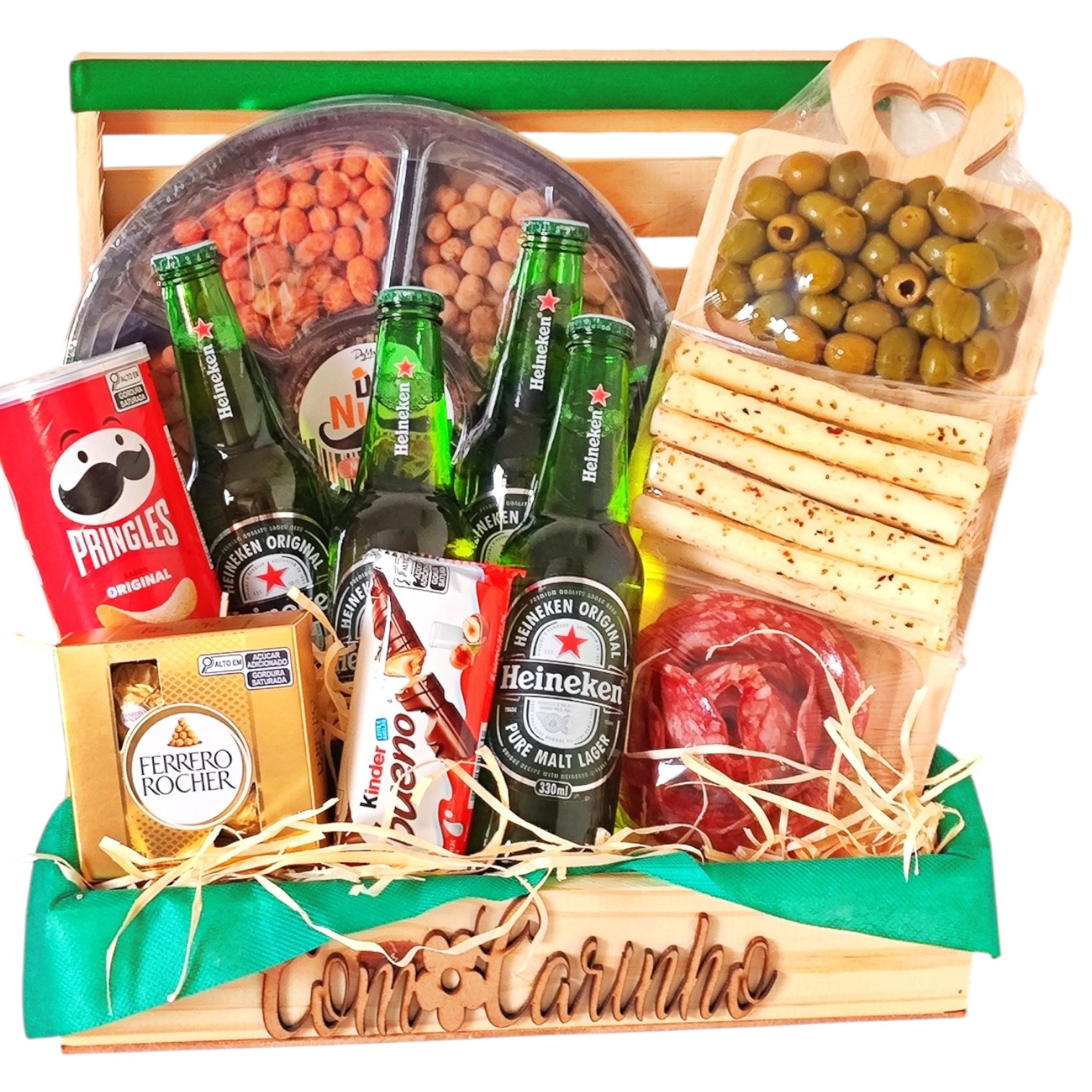 Cesta de cerveja happy hour