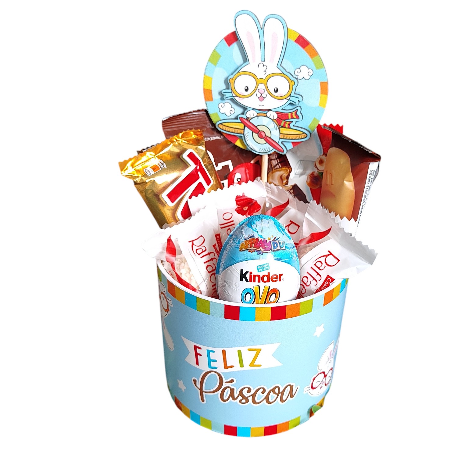 Mimo de p�scoa Kinder - azul