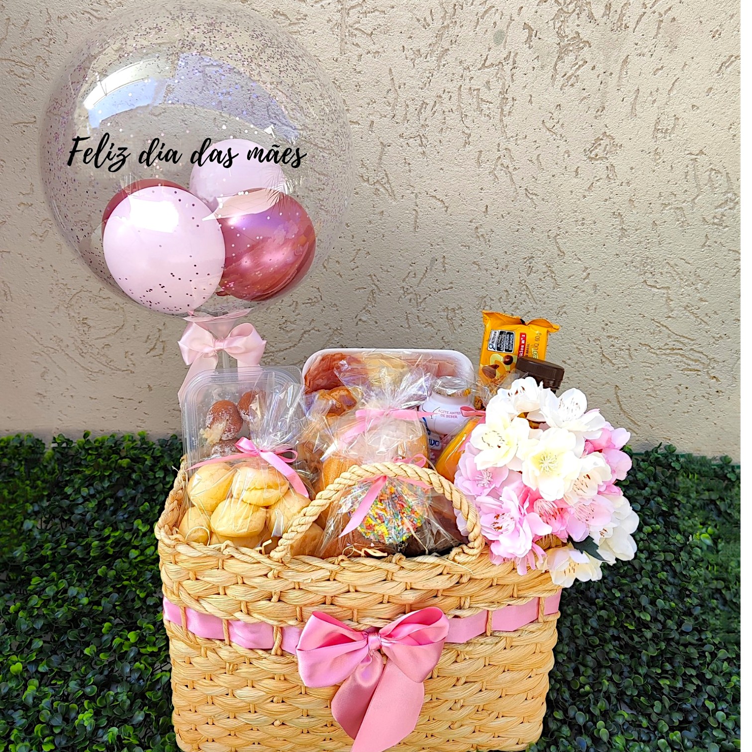 Cesta de caf� da manh� - Grande mulher