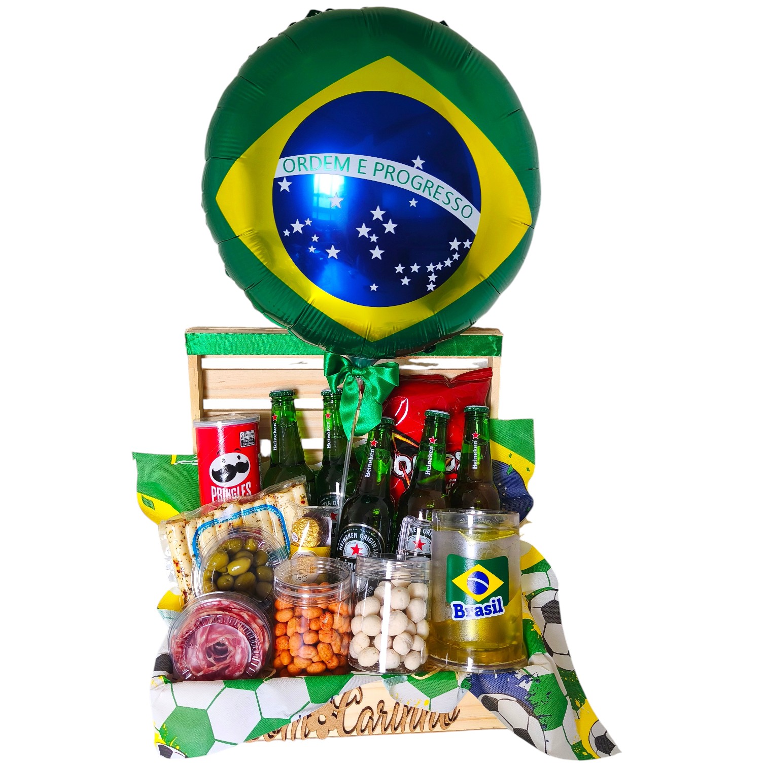 cesta de cerveja - Brasil