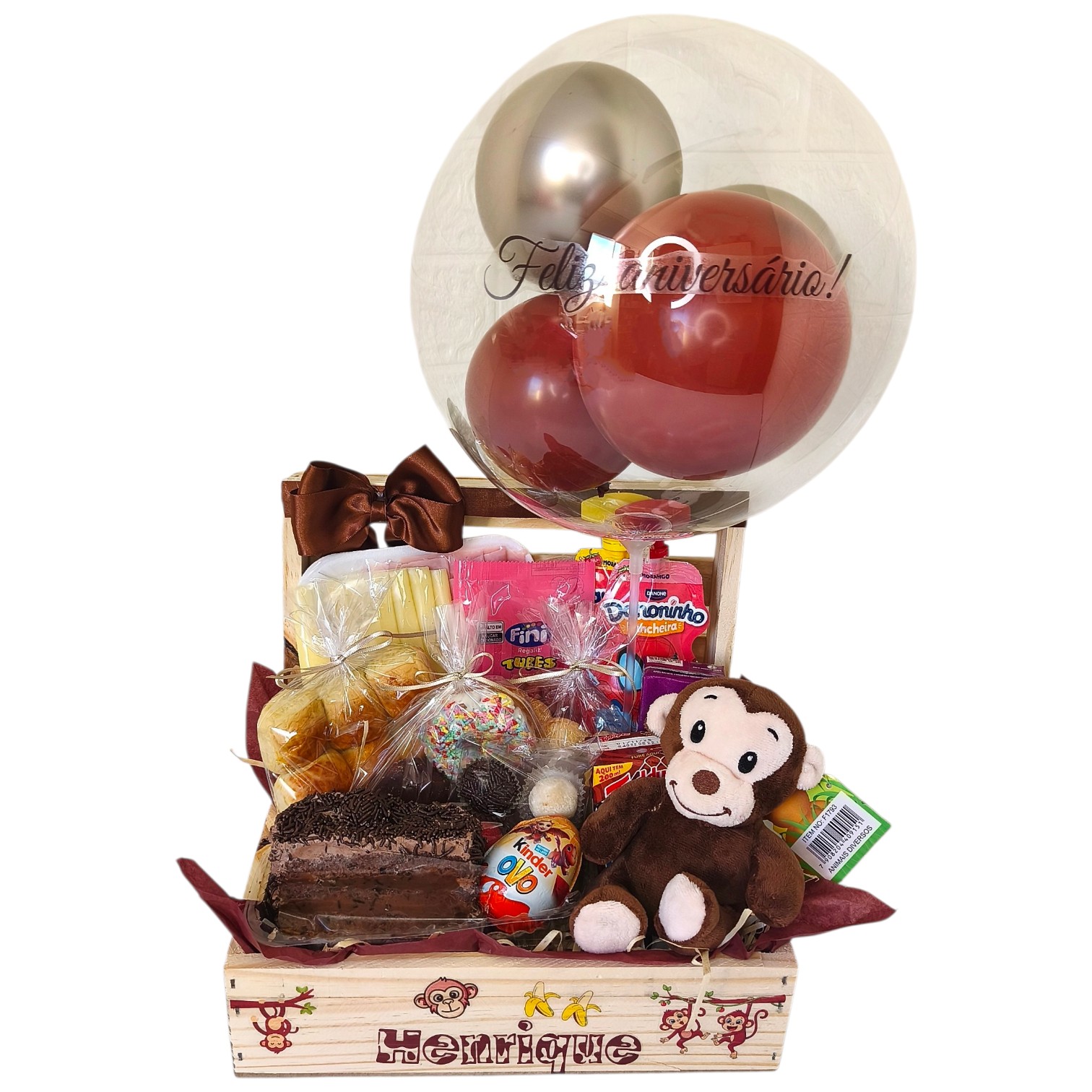Cesta infantil - Macaco