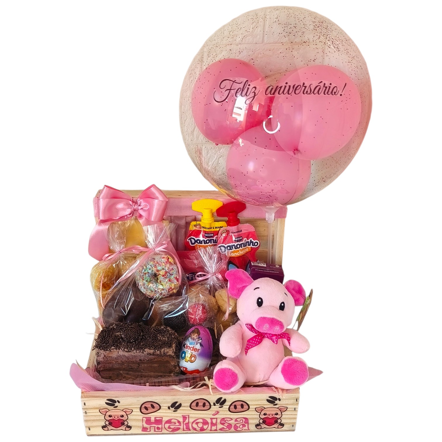 Cesta infantil - Porquinha