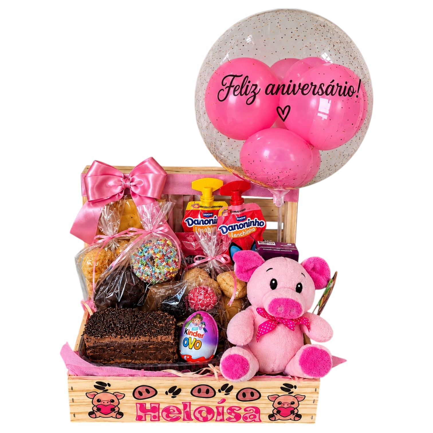 Cesta infantil - Porquinha