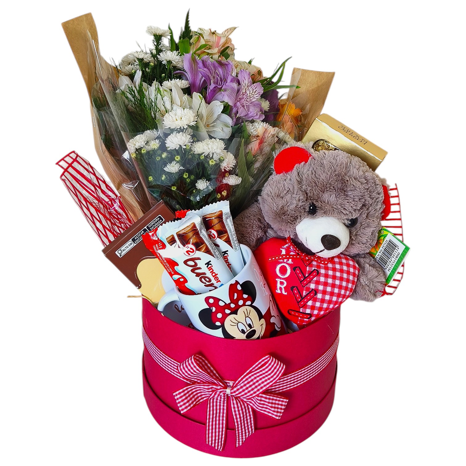 Cesta - Box Chocolate & Eleg�ncia